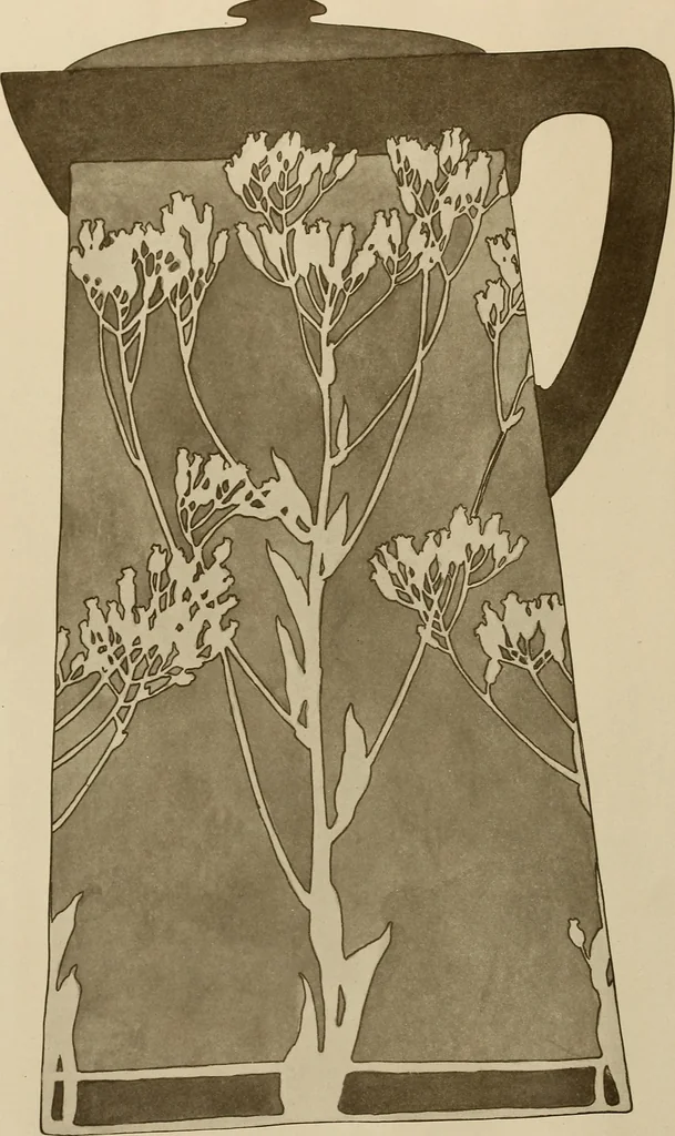 An illustration from Keramic studio, 1899, leaf 77