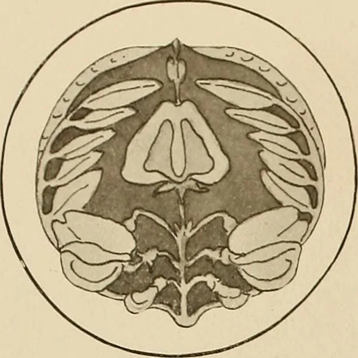 An illustration from Keramic studio, 1899, leaf 85