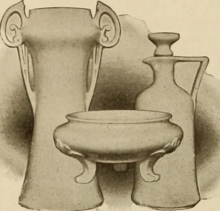 An illustration from Keramic studio, 1899, leaf 93