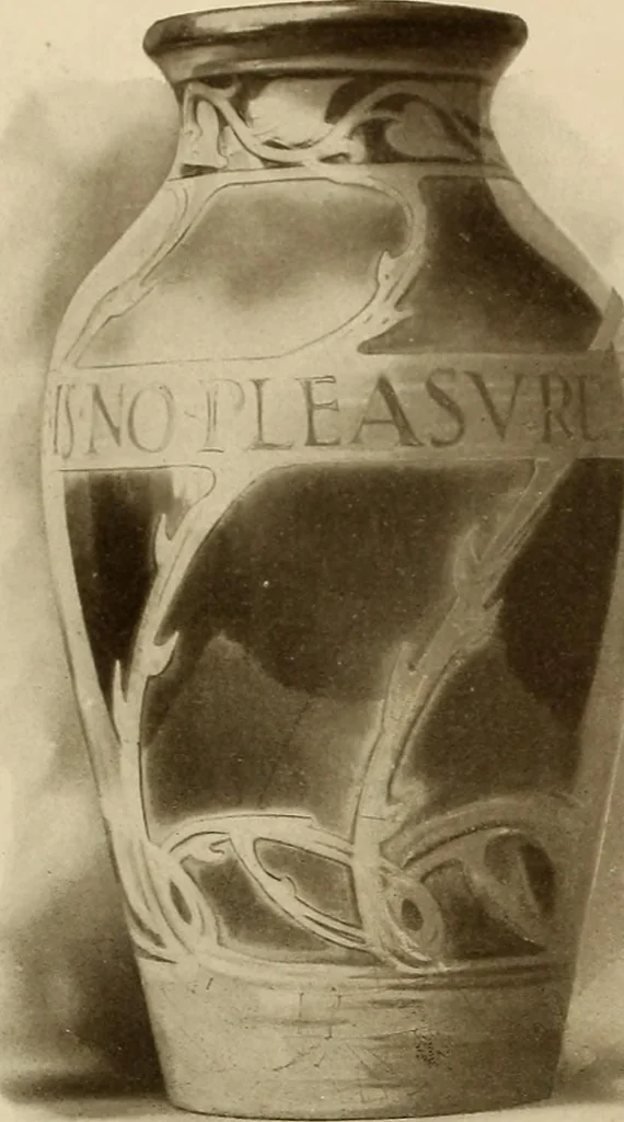 An illustration from Keramic studio, 1899, leaf 99