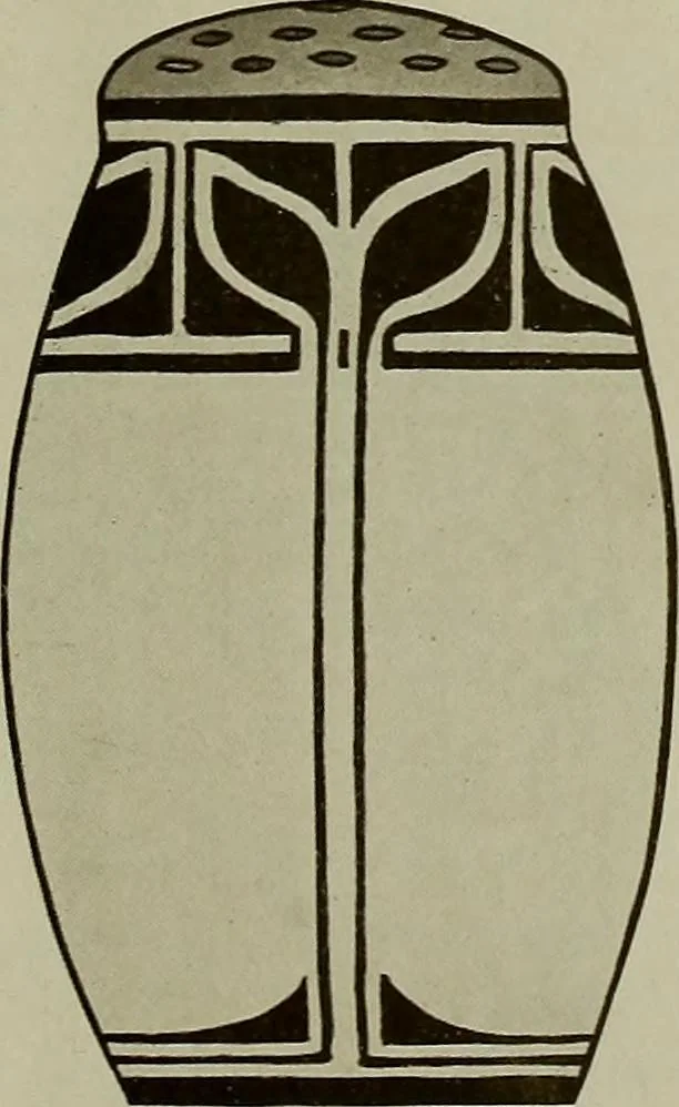 An illustration from Keramic studio, 1899, leaf 100