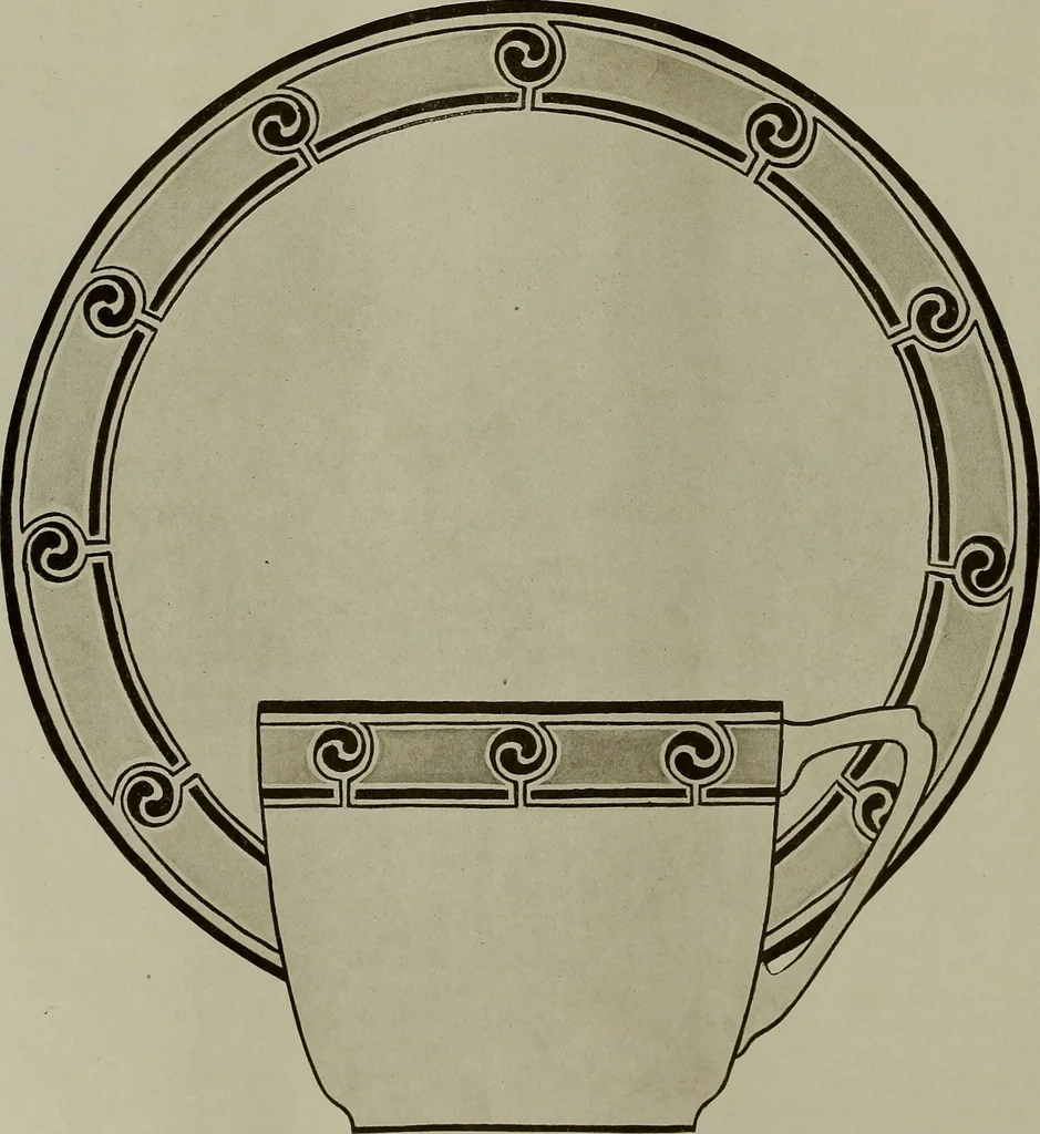 An illustration from Keramic studio, 1899, leaf 103