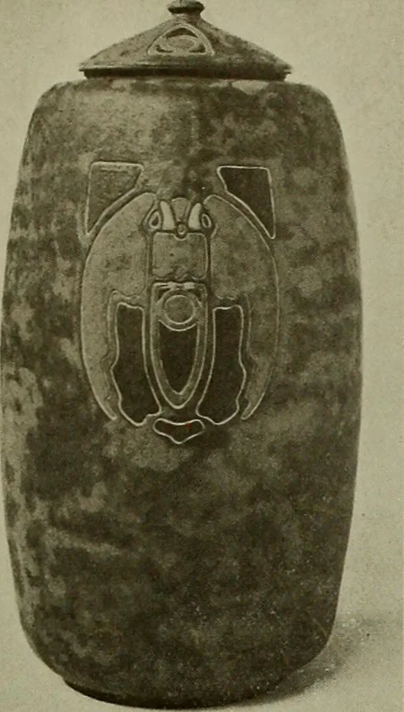 An illustration from Keramic studio, 1899, leaf 108