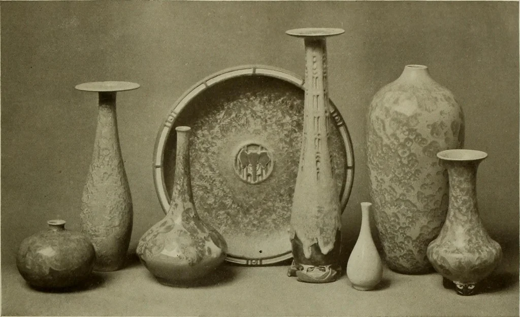 An illustration from Keramic studio, 1899, leaf 110