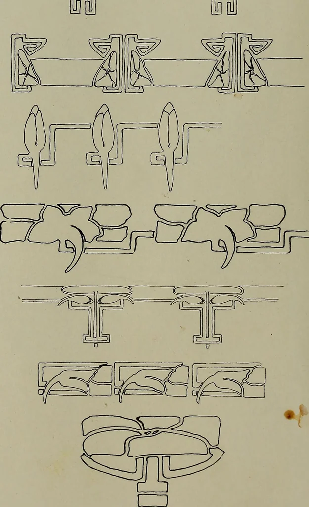 An illustration from Keramic studio, 1899, leaf 135