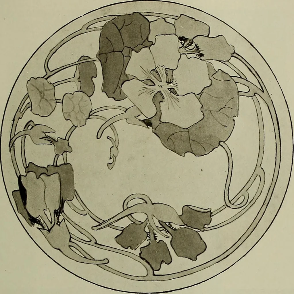An illustration from Keramic studio, 1899, leaf 136