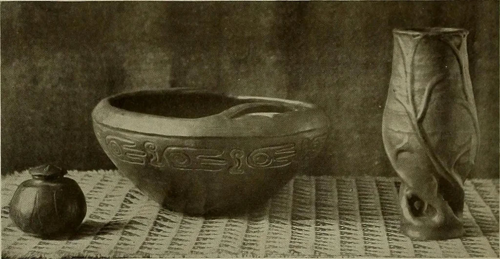 An illustration from Keramic studio, 1899, leaf 137
