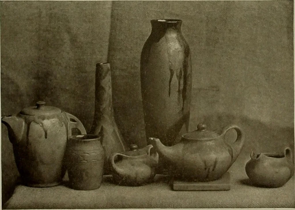 An illustration from Keramic studio, 1899, leaf 137