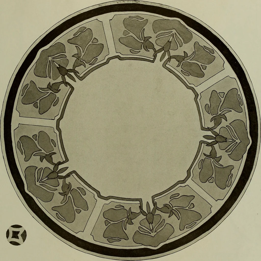 An illustration from Keramic studio, 1899, leaf 142