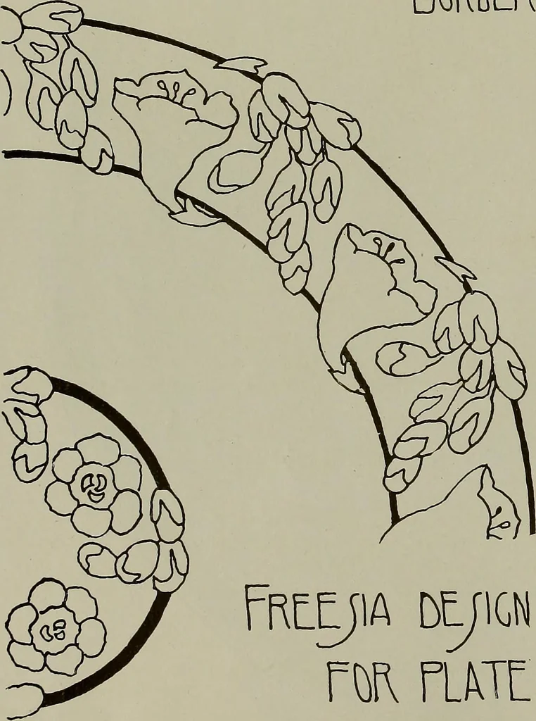 An illustration from Keramic studio, 1899, leaf 143
