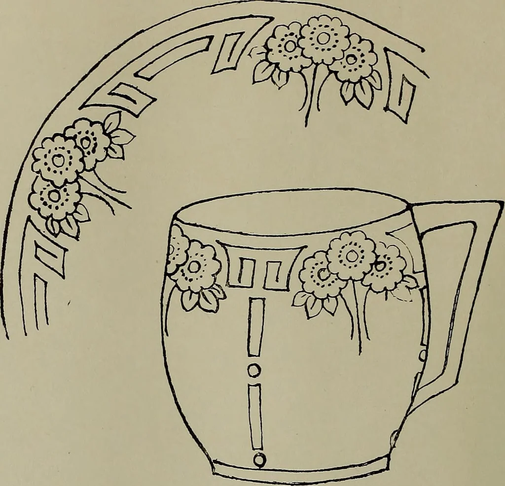An illustration from Keramic studio, 1899, leaf 151