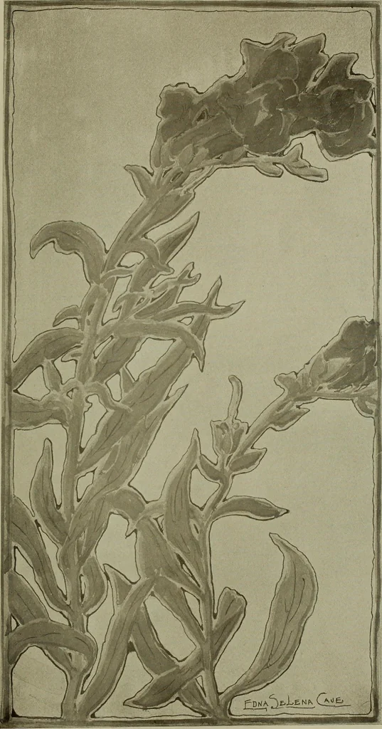 An illustration from Keramic studio, 1899, leaf 154