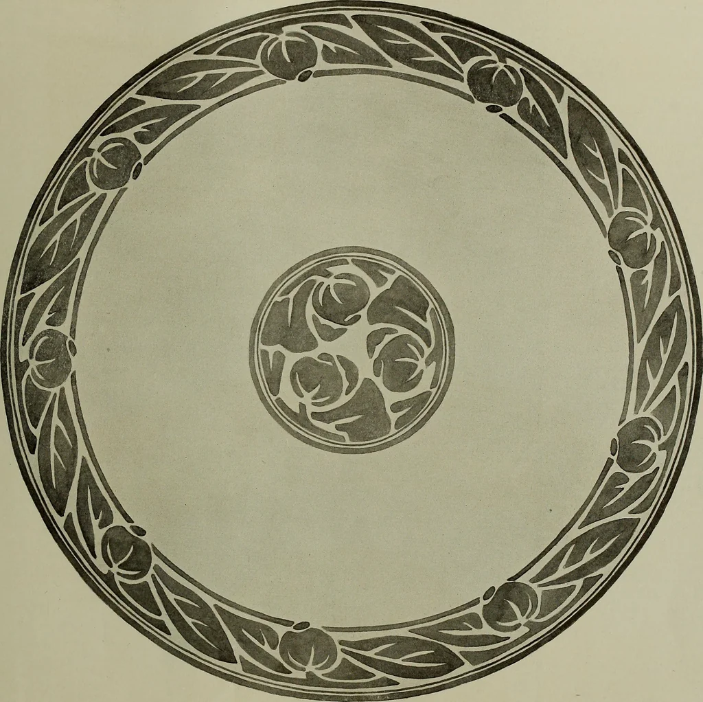 An illustration from Keramic studio, 1899, leaf 156