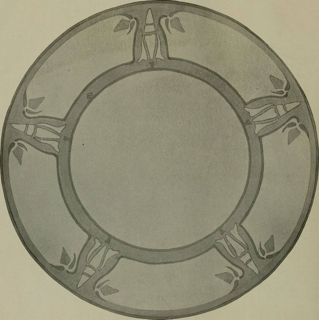 An illustration from Keramic studio, 1899, leaf 167
