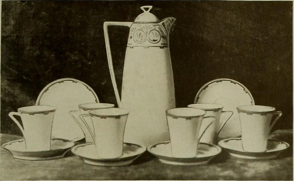 An illustration from Keramic studio, 1899, leaf 180