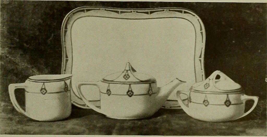 An illustration from Keramic studio, 1899, leaf 180