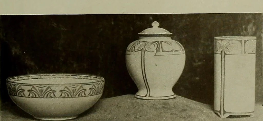 An illustration from Keramic studio, 1899, leaf 180
