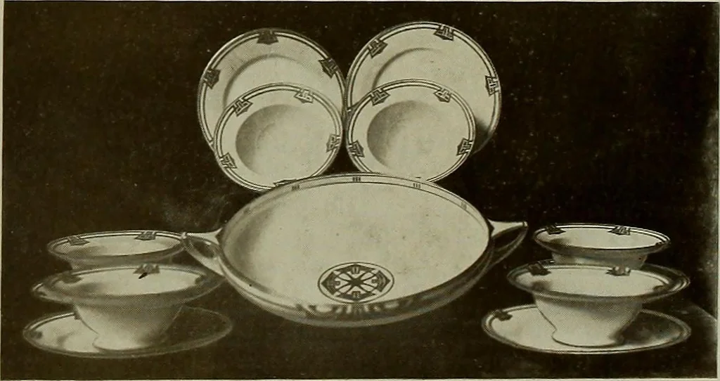 An illustration from Keramic studio, 1899, leaf 180