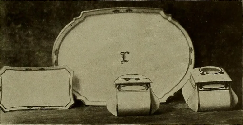 An illustration from Keramic studio, 1899, leaf 184