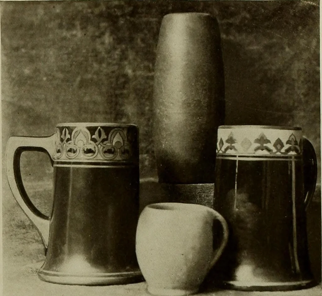 An illustration from Keramic studio, 1899, leaf 184