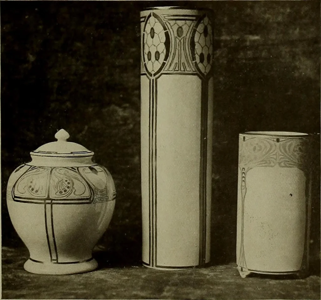 An illustration from Keramic studio, 1899, leaf 188