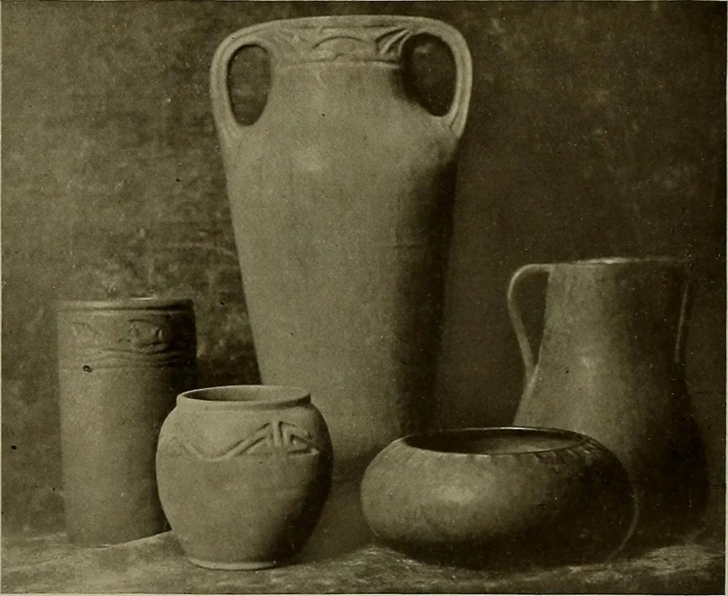 An illustration from Keramic studio, 1899, leaf 188