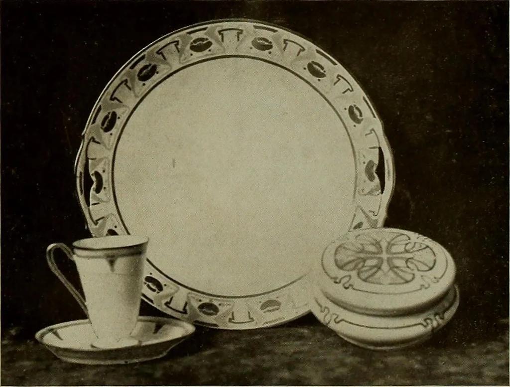 An illustration from Keramic studio, 1899, leaf 188