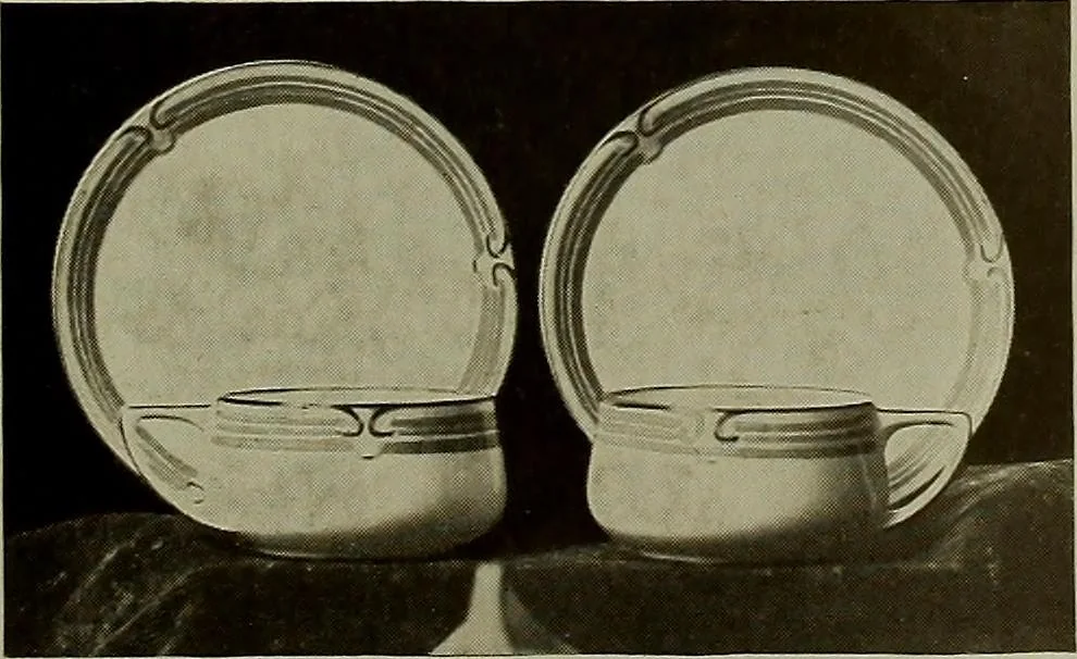 An illustration from Keramic studio, 1899, leaf 192