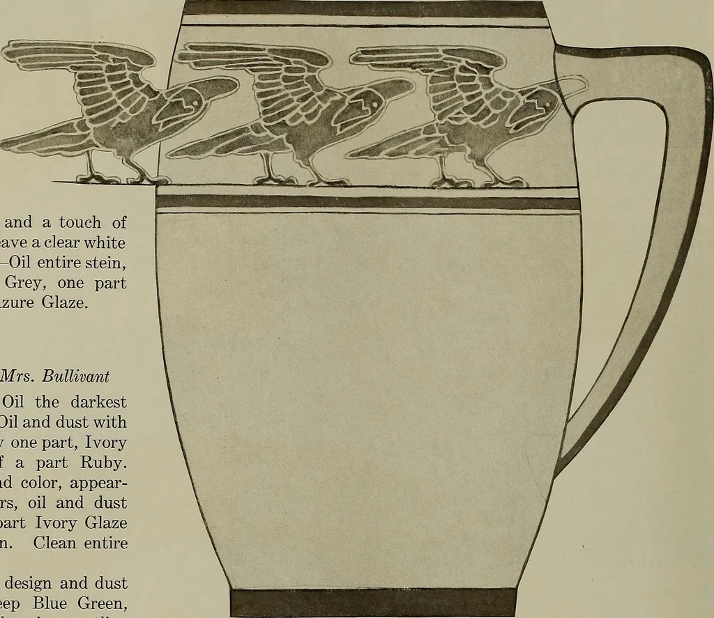 An illustration from Keramic studio, 1899, leaf 193