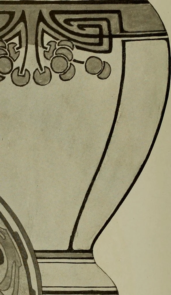 An illustration from Keramic studio, 1899, leaf 195