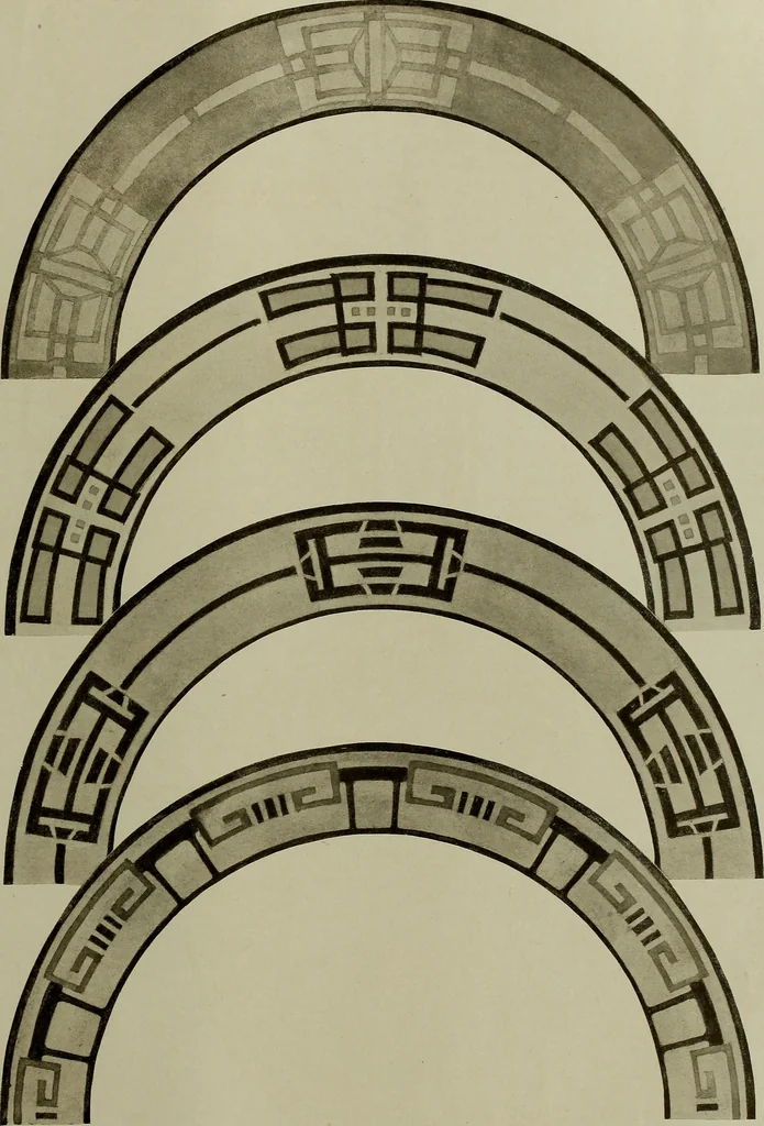 An illustration from Keramic studio, 1899, leaf 196