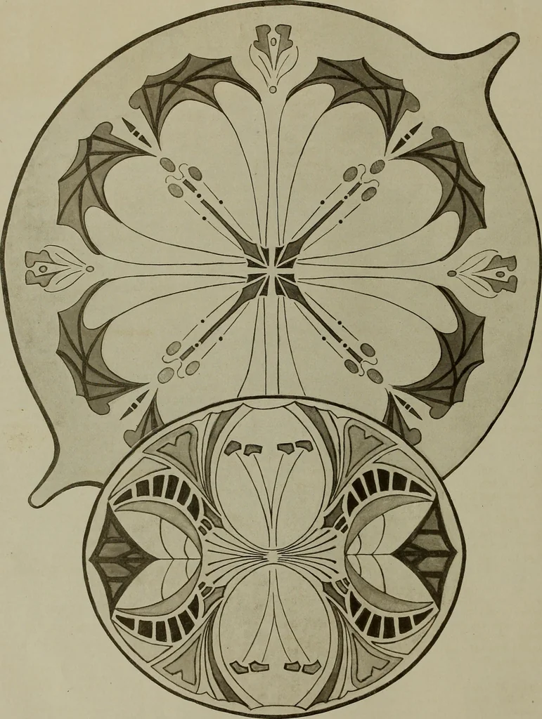 An illustration from Keramic studio, 1899, leaf 197