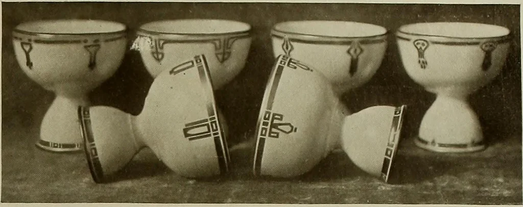 An illustration from Keramic studio, 1899, leaf 198