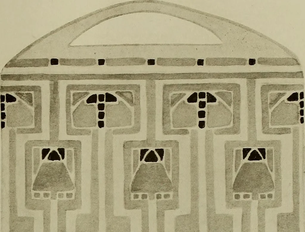 An illustration from Keramic studio, 1899, leaf 204