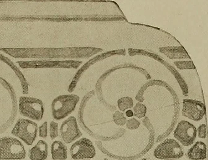 An illustration from Keramic studio, 1899, leaf 205