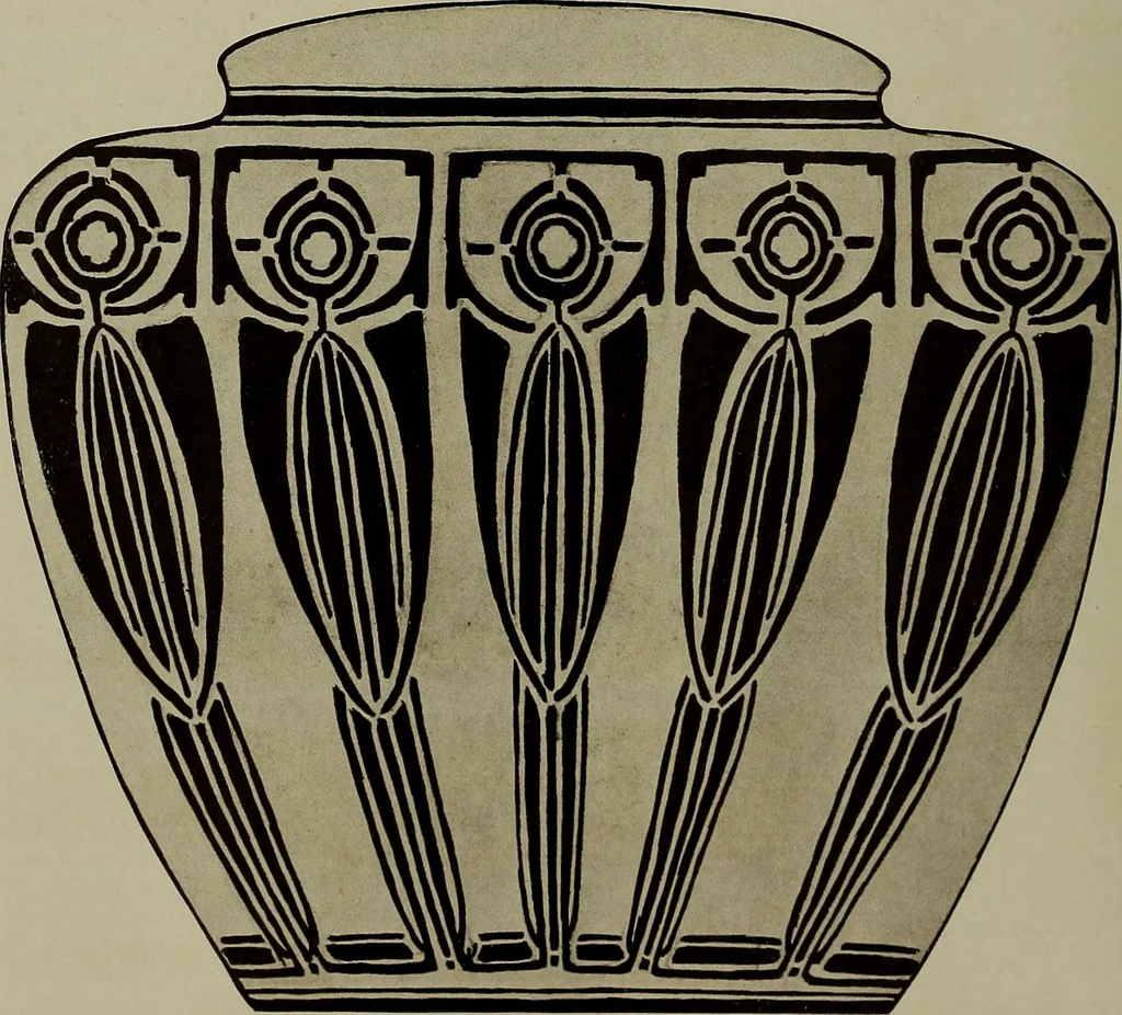 An illustration from Keramic studio, 1899, leaf 205