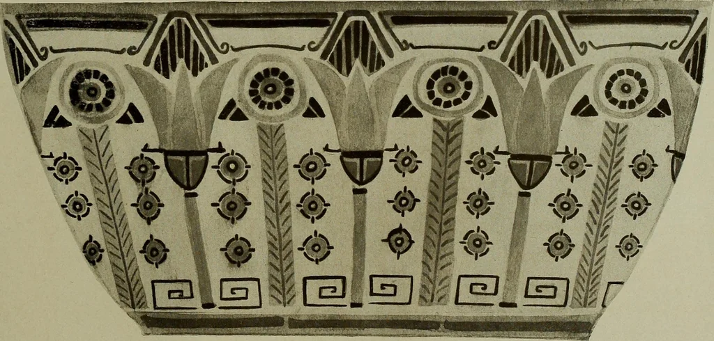 An illustration from Keramic studio, 1899, leaf 206