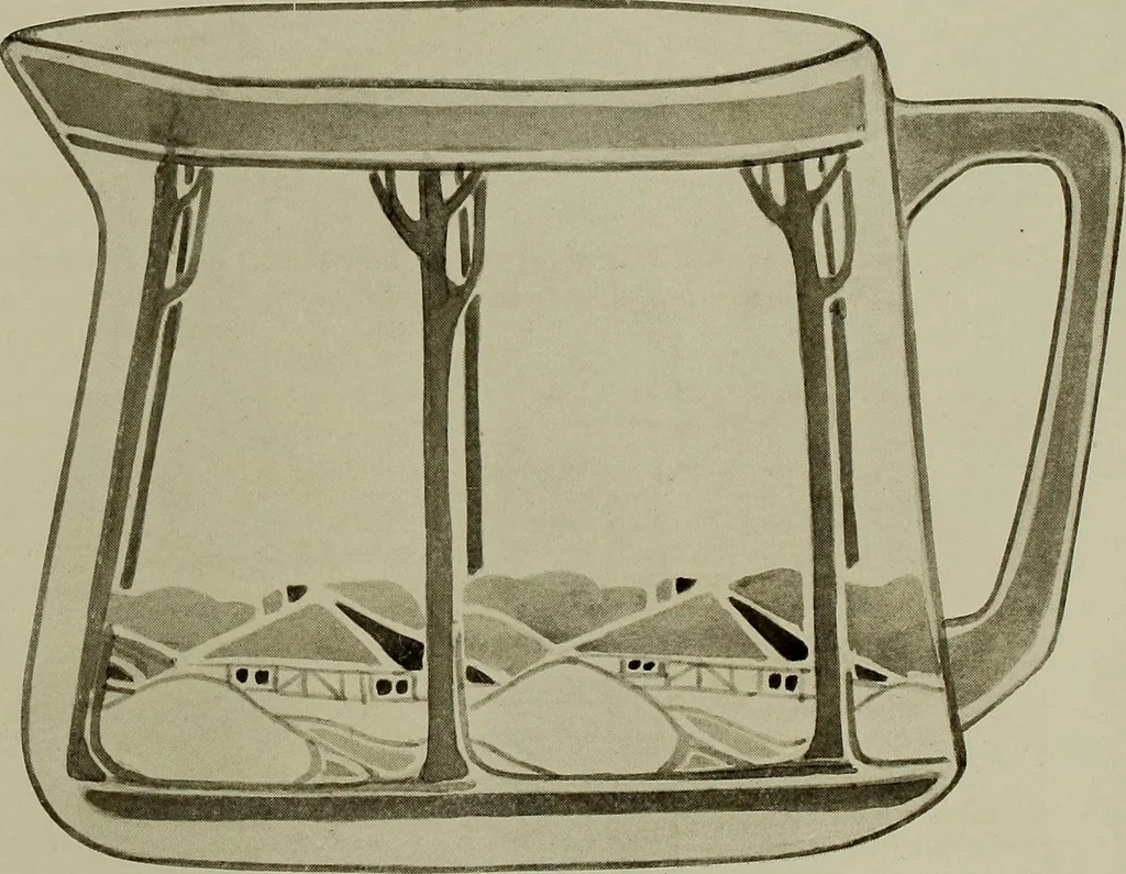 An illustration from Keramic studio, 1899, leaf 212