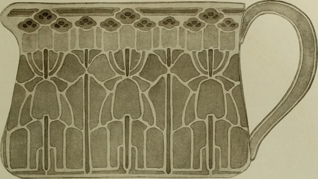 An illustration from Keramic studio, 1899, leaf 218