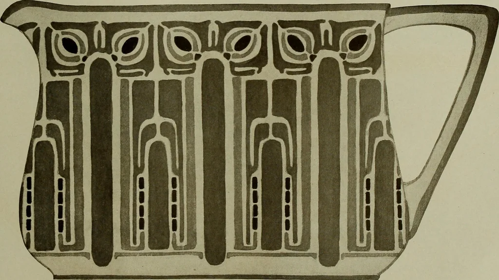 An illustration from Keramic studio, 1899, leaf 218
