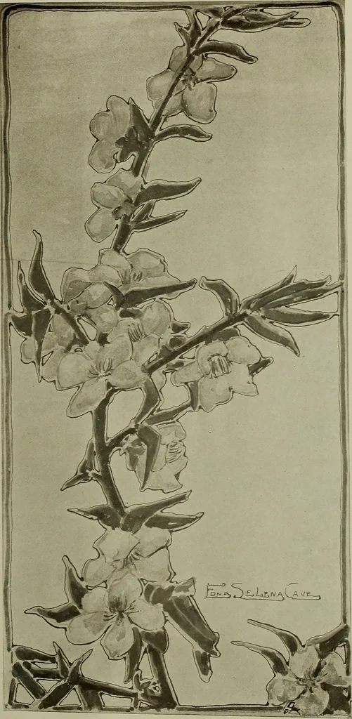 An illustration from Keramic studio, 1899, leaf 22