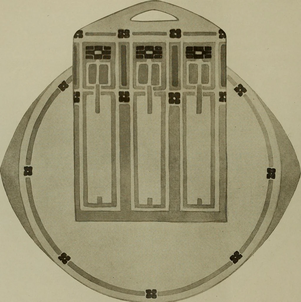 An illustration from Keramic studio, 1899, leaf 221