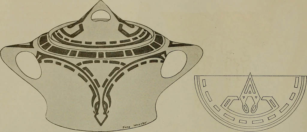 An illustration from Keramic studio, 1899, leaf 239