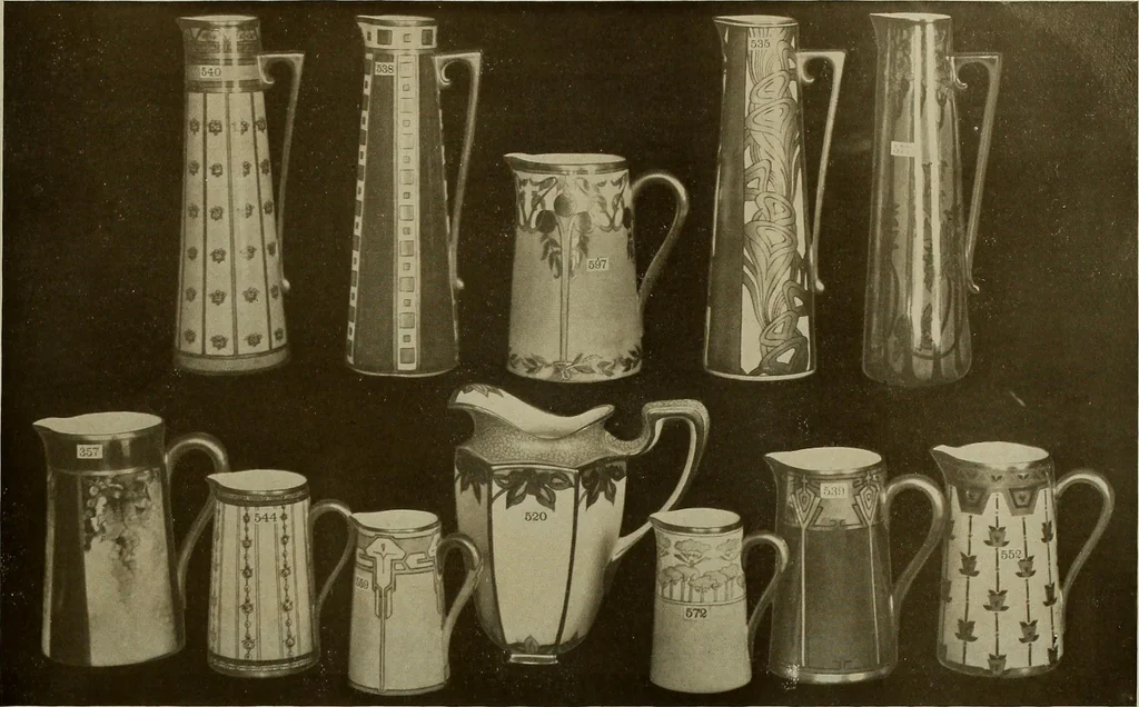 An illustration from Keramic studio, 1899, leaf 252