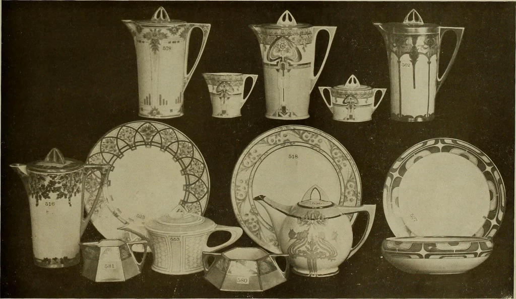 An illustration from Keramic studio, 1899, leaf 252