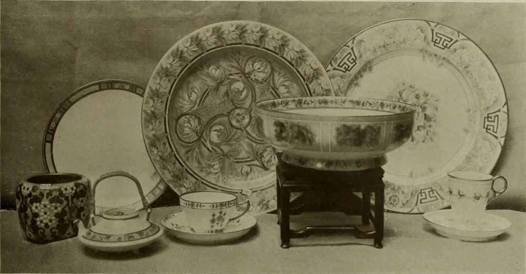 An illustration from Keramic studio, 1899, leaf 26