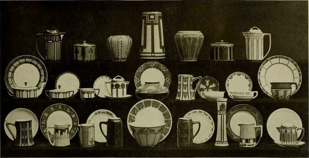 An illustration from Keramic studio, 1899, leaf 260