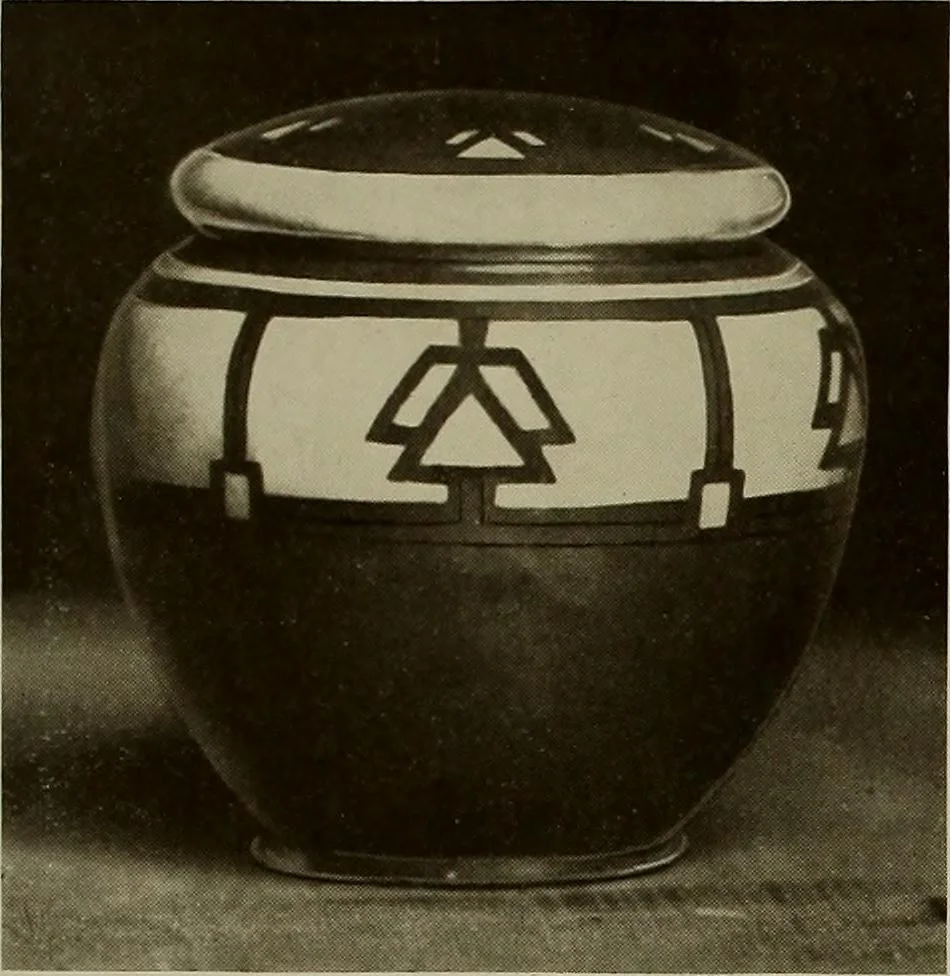 An illustration from Keramic studio, 1899, leaf 267
