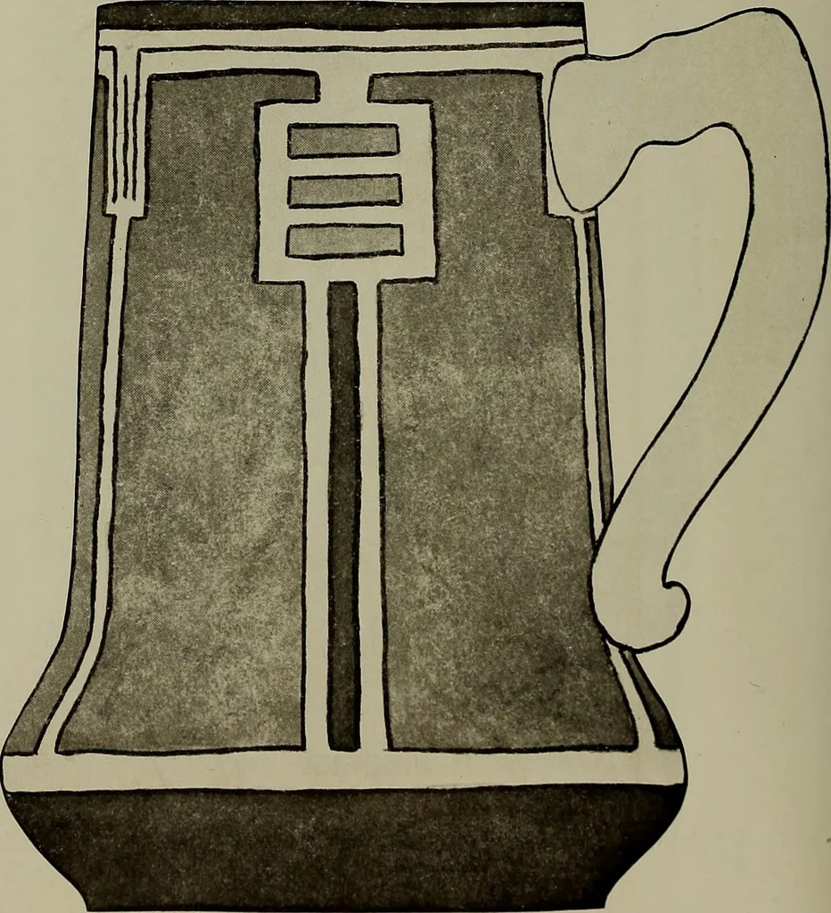 An illustration from Keramic studio, 1899, leaf 267