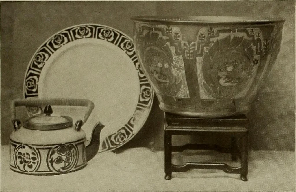 An illustration from Keramic studio, 1899, leaf 27